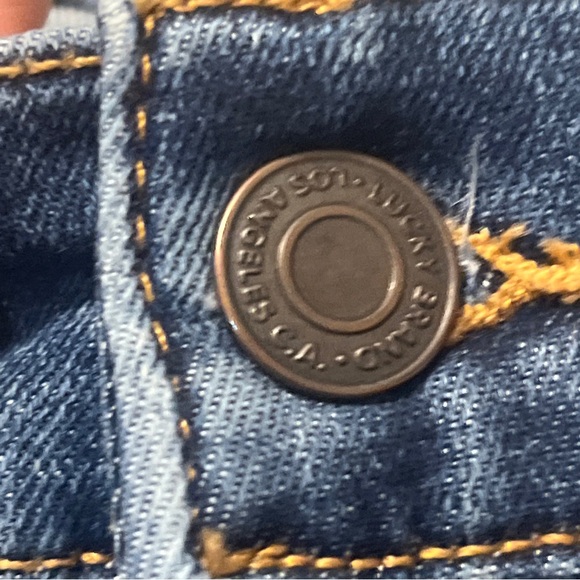 Lucky Brand Pants 410 Athletic Straight 36x 30 Abyss Blue Cotton NWOT - Picture 6 of 11